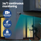 UL-tech 3MP Wireless CCTV 8CH 4 Square Camera - Electronics