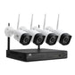 UL-tech 3MP Wireless CCTV 8CH 4 Square Camera - Electronics