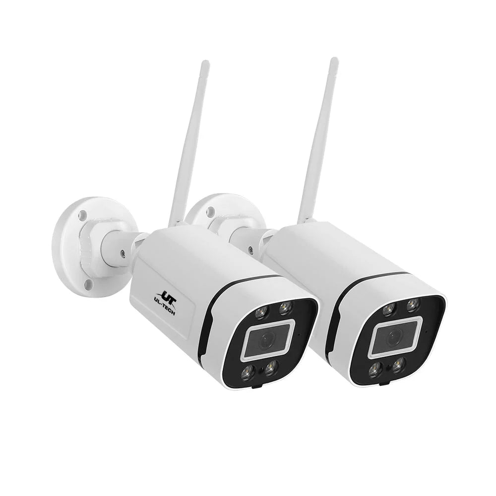 UL-Tech 3MP Wireless CCTV Security Camera System WiFi