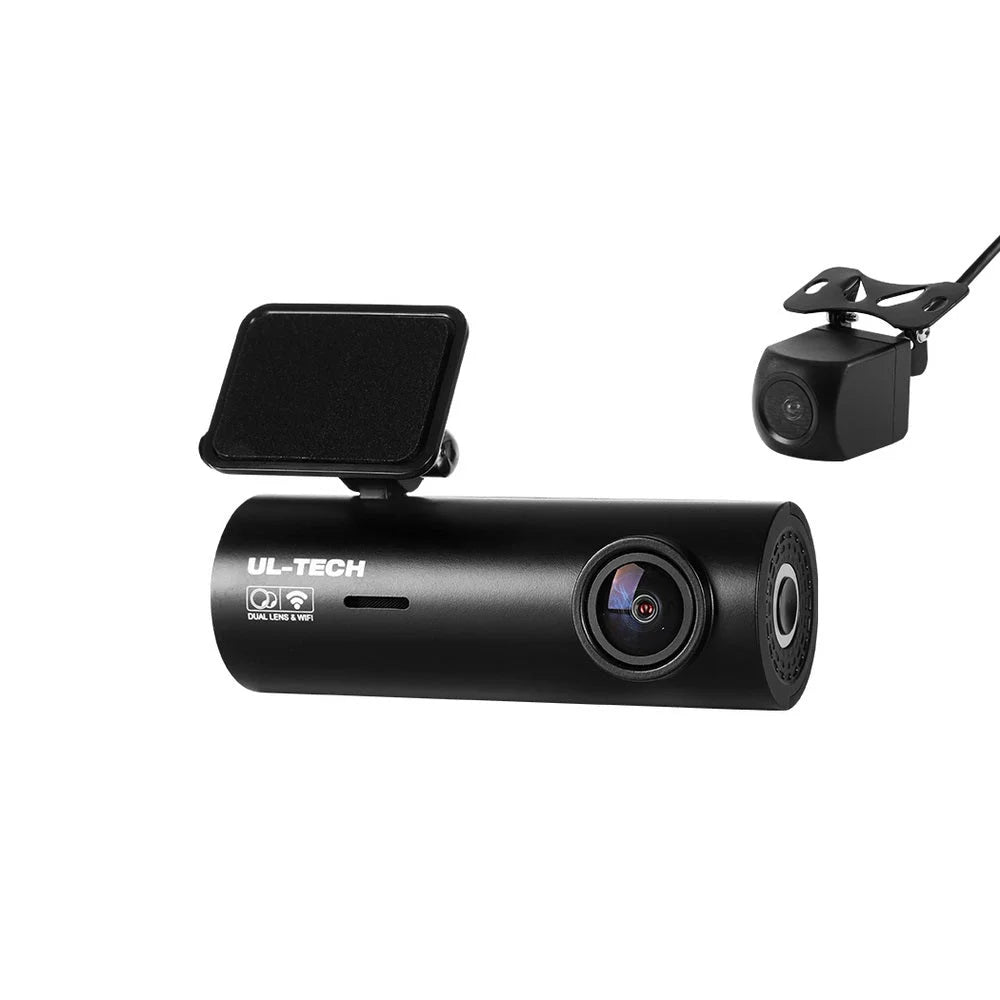 4k 64gb ul tech dash with camera rear cam dvr