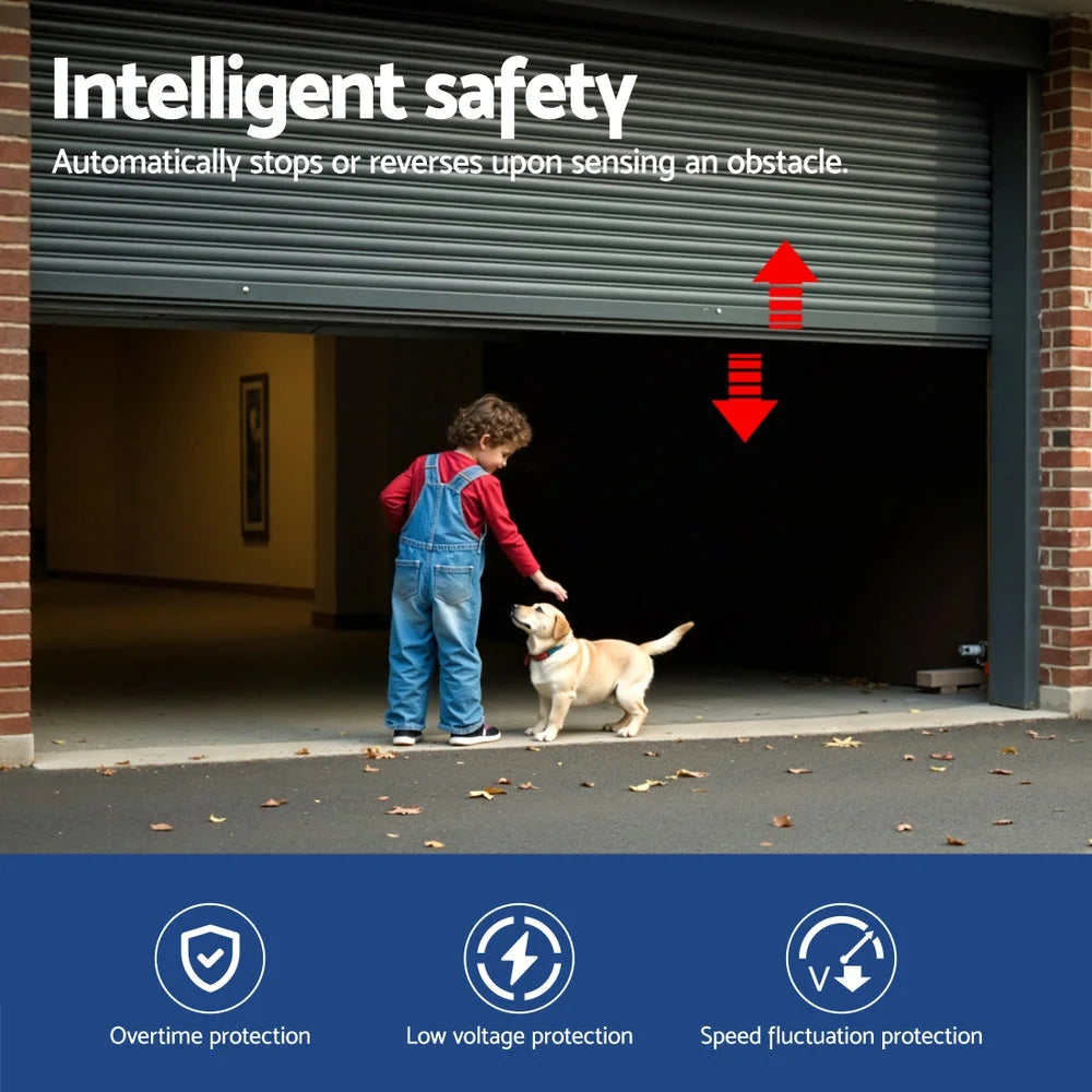 UL-tech Garage Roller Door Opener 800N Motor Auto Safety