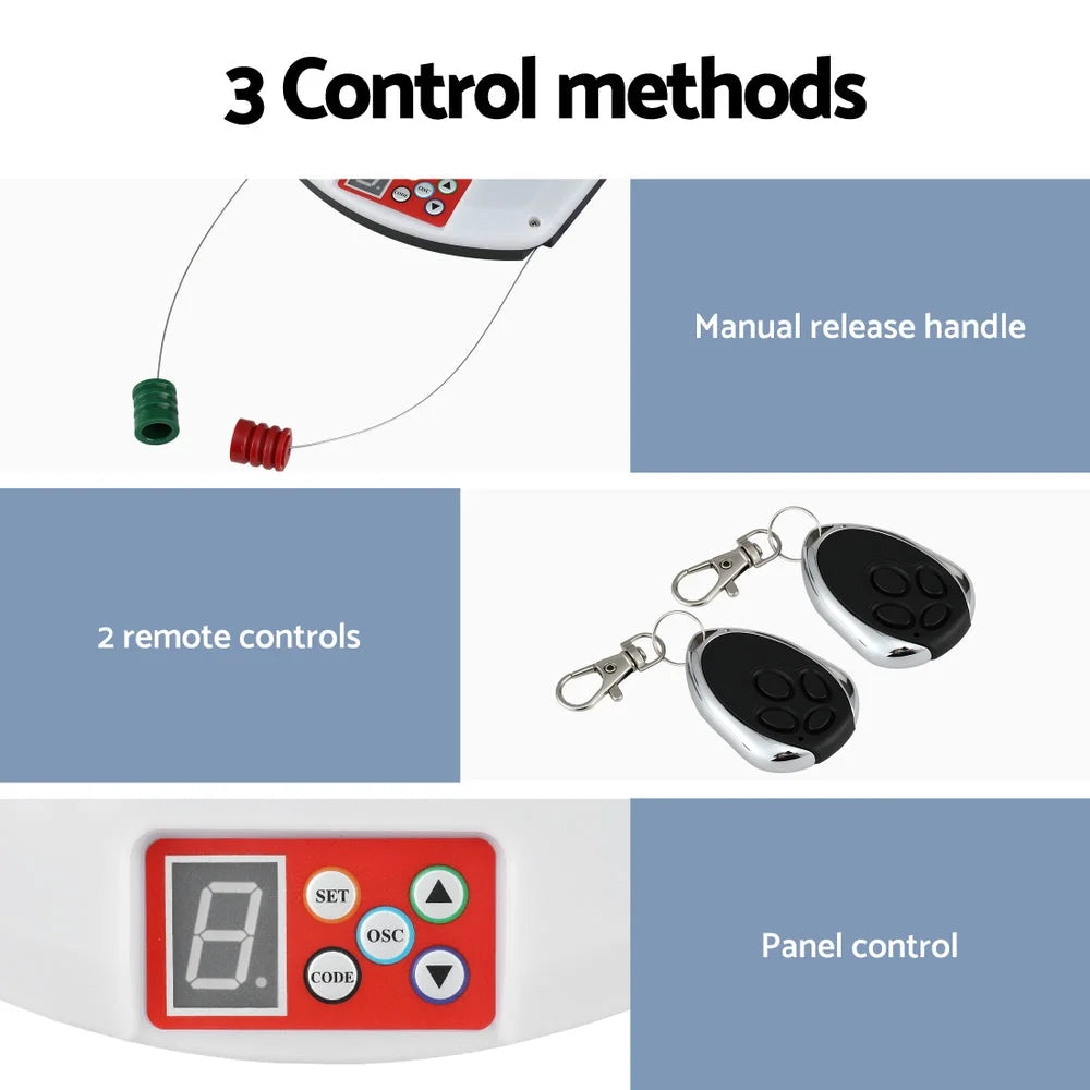 UL-tech Garage Roller Door Opener 800N Motor Auto Safety