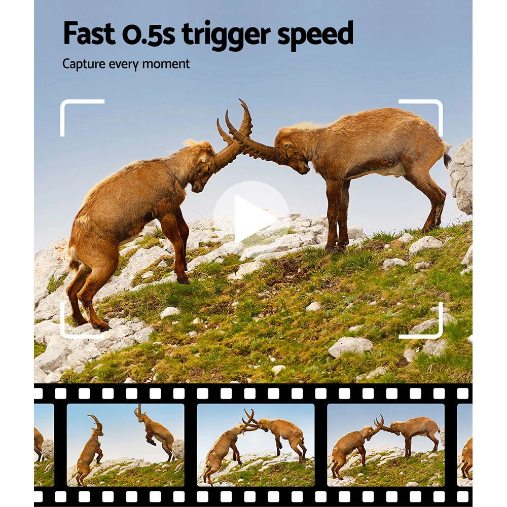 UL-Tech Trail Camera 4K 16MP Wildlife Game Hunting Security