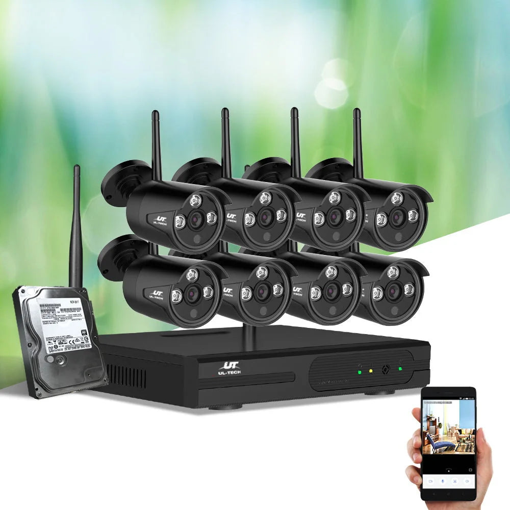 UL-Tech Wireless CCTV Home Security Camera System WIFI