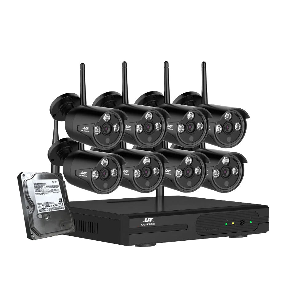 UL-Tech Wireless CCTV Home Security Camera System WIFI