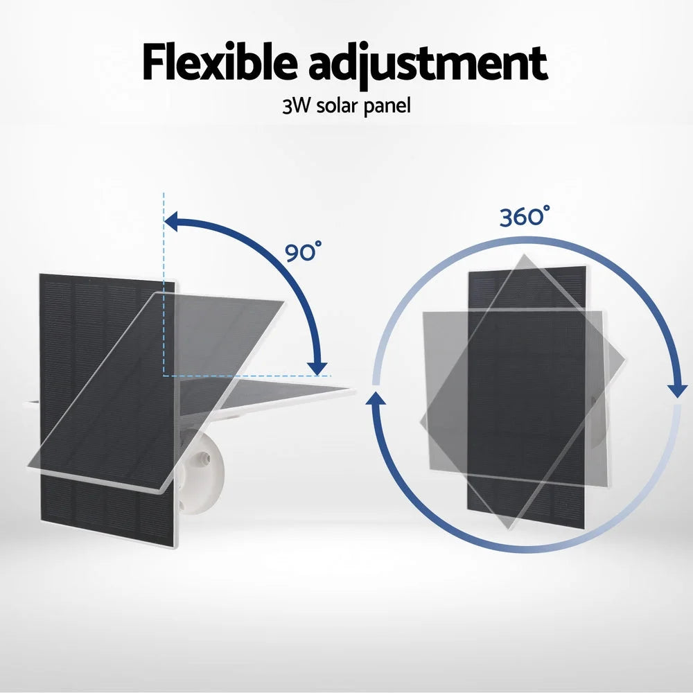 UL-Tech Wireless Solar Panel for Security Camera Outdoor