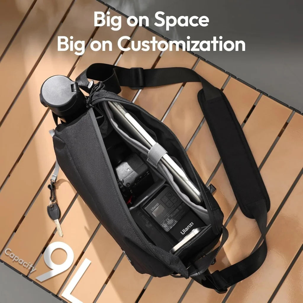 ULANZI BP11 8L Camera Sling Bag with Tripod Holder for Men