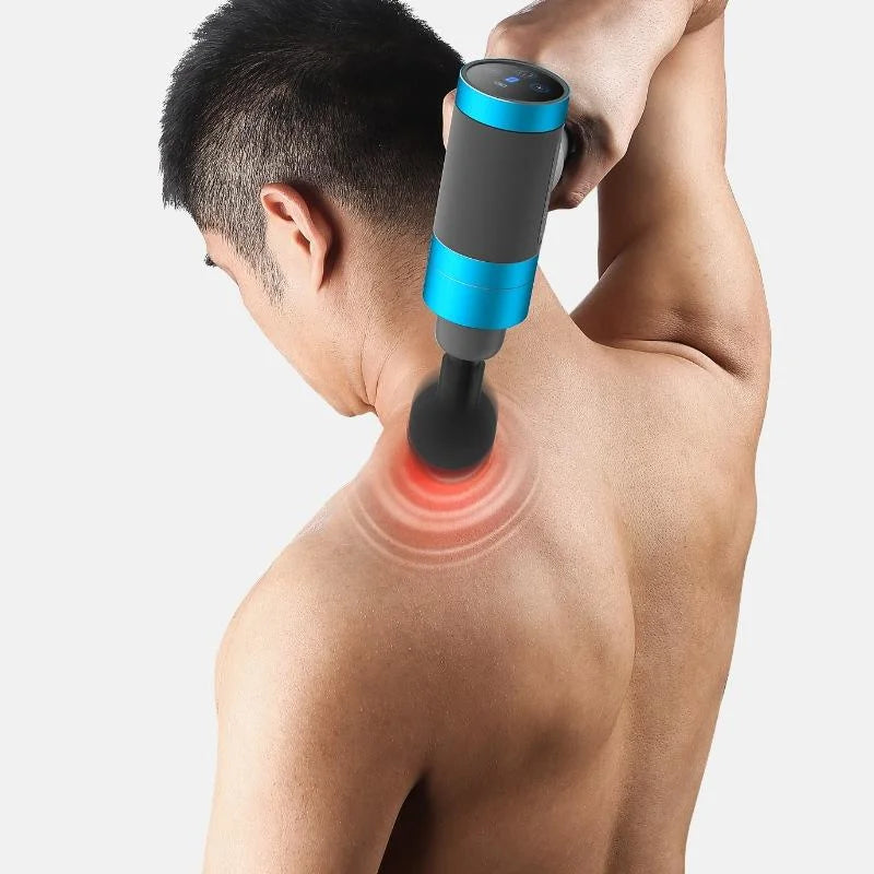 Ultimate Rechargeable Muscle Massage Gun - Purple - Health