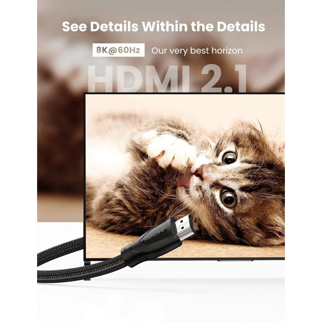 Ultra HD HDMI 2.1 Cable 5M - 80405 8K