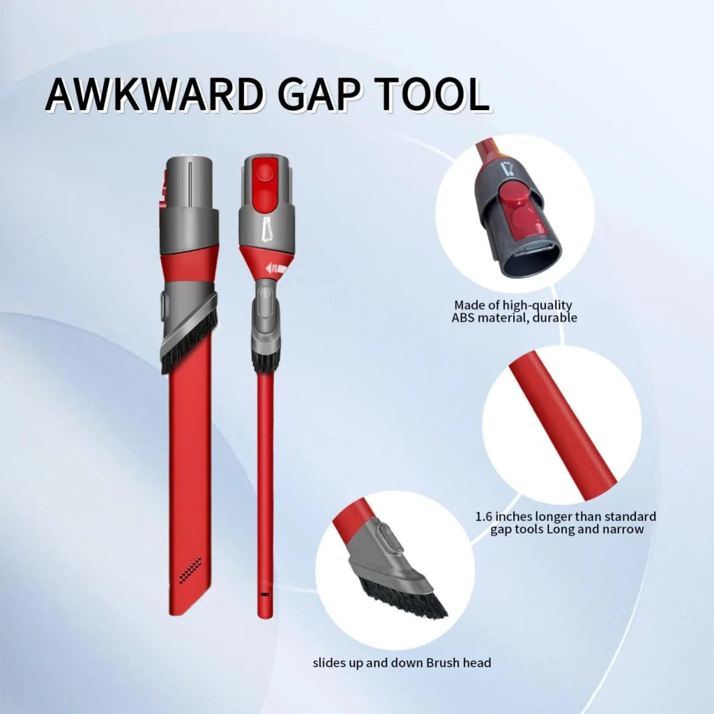 Ultra Narrow Crevice Brush Tool For V7 V15 Vacuum Cleaners