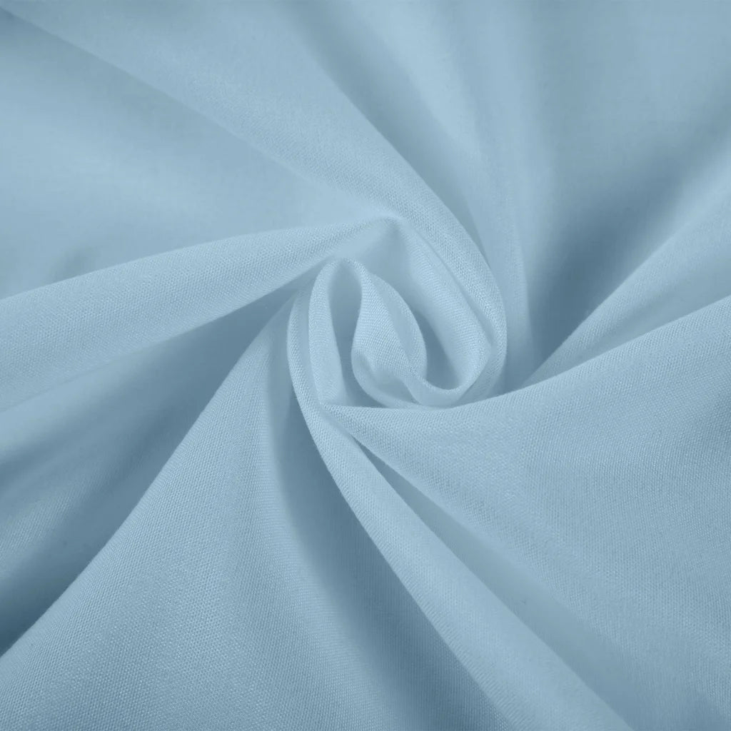 Ultrasoft 4 Piece Sheet Set 1200TC King - Sky Blue Royal Comfort