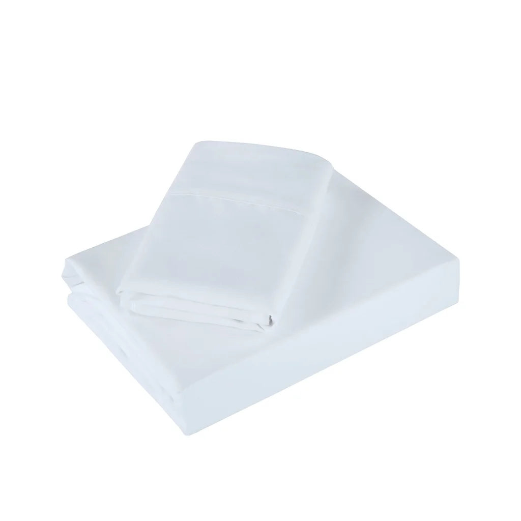 Ultrasoft 4 Piece Sheet Set 1200TC King - White Royal Comfort