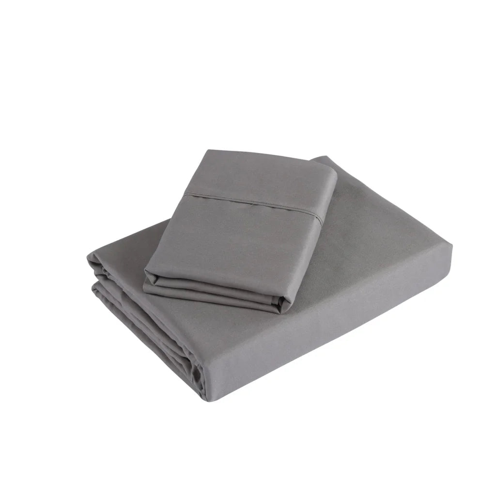 Ultrasoft 4 Piece Sheet Set 1200TC Queen - Charcoal Royal Comfort