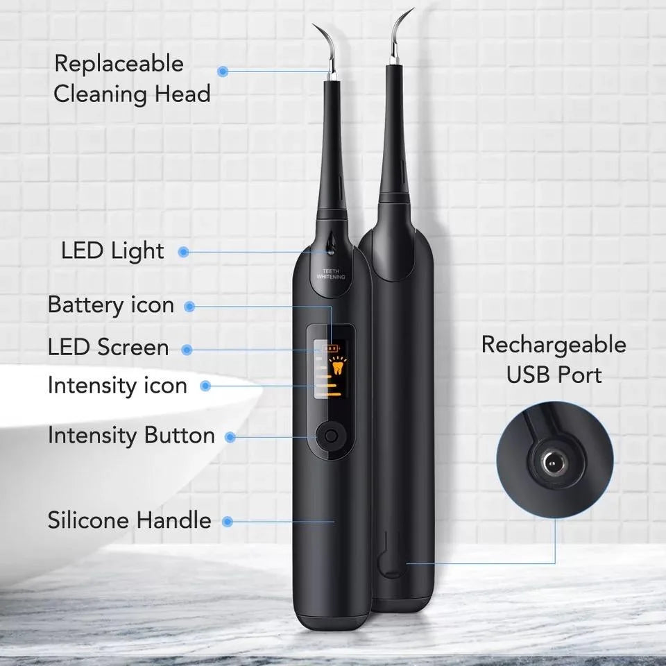 Ultrasonic Dental Tartar Plaque Calculus Tooth Remover Set