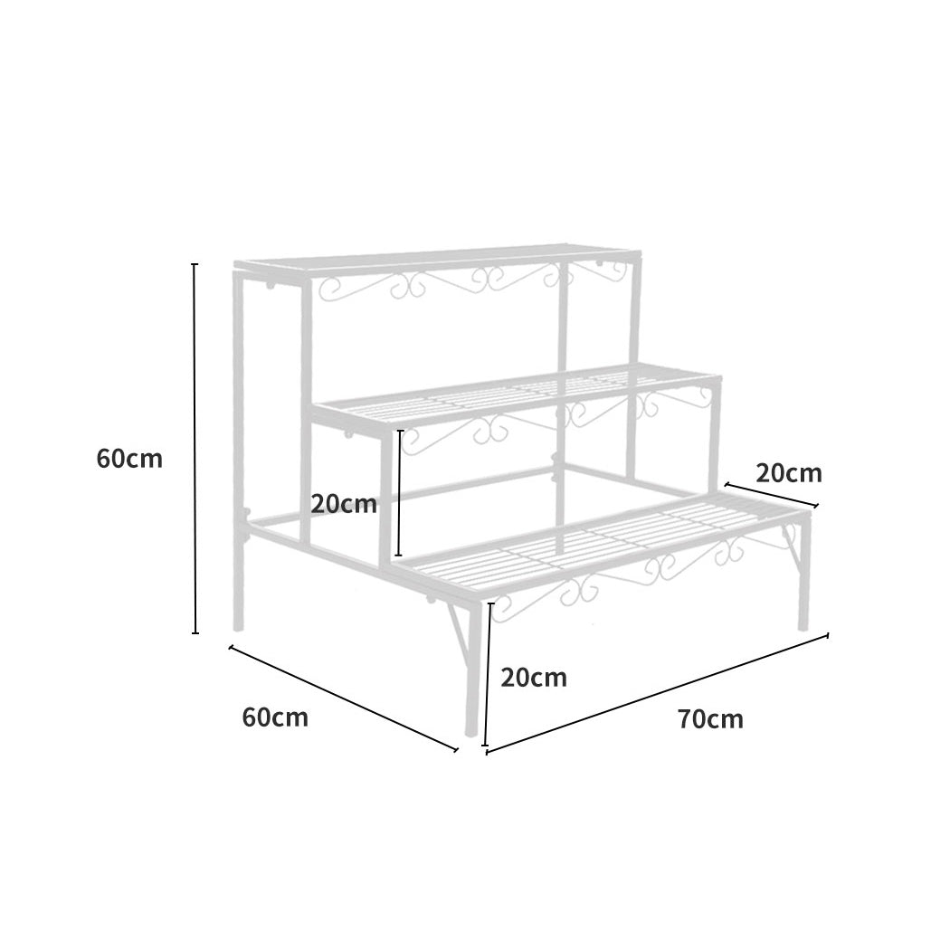 Levede Plant Stands Outdoor Indoor Metal