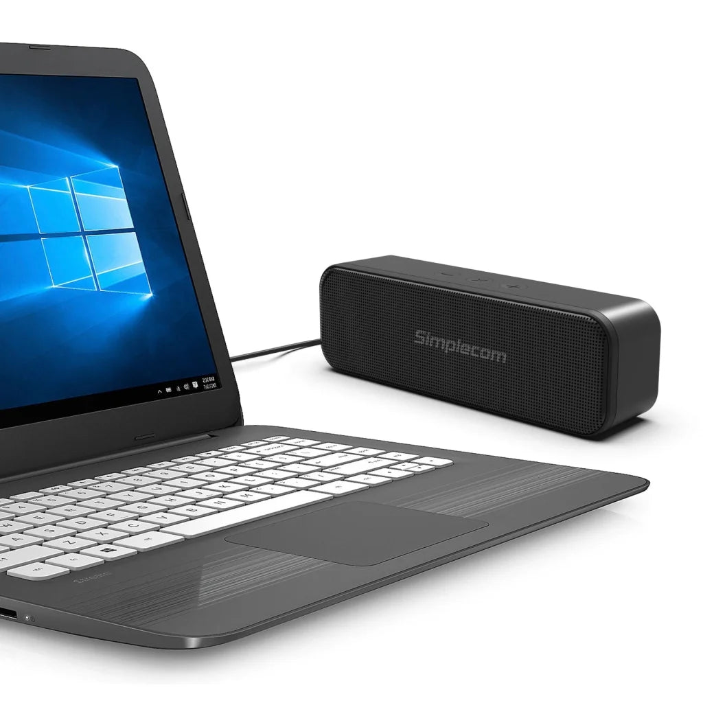 UM228 Portable USB Stereo Soundbar Speaker - Plug & Play