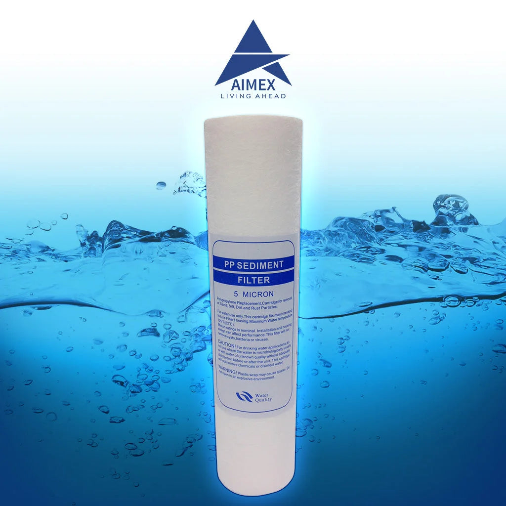 Under Sink Filter Sediment Replacement Water Cartridge 3x 5