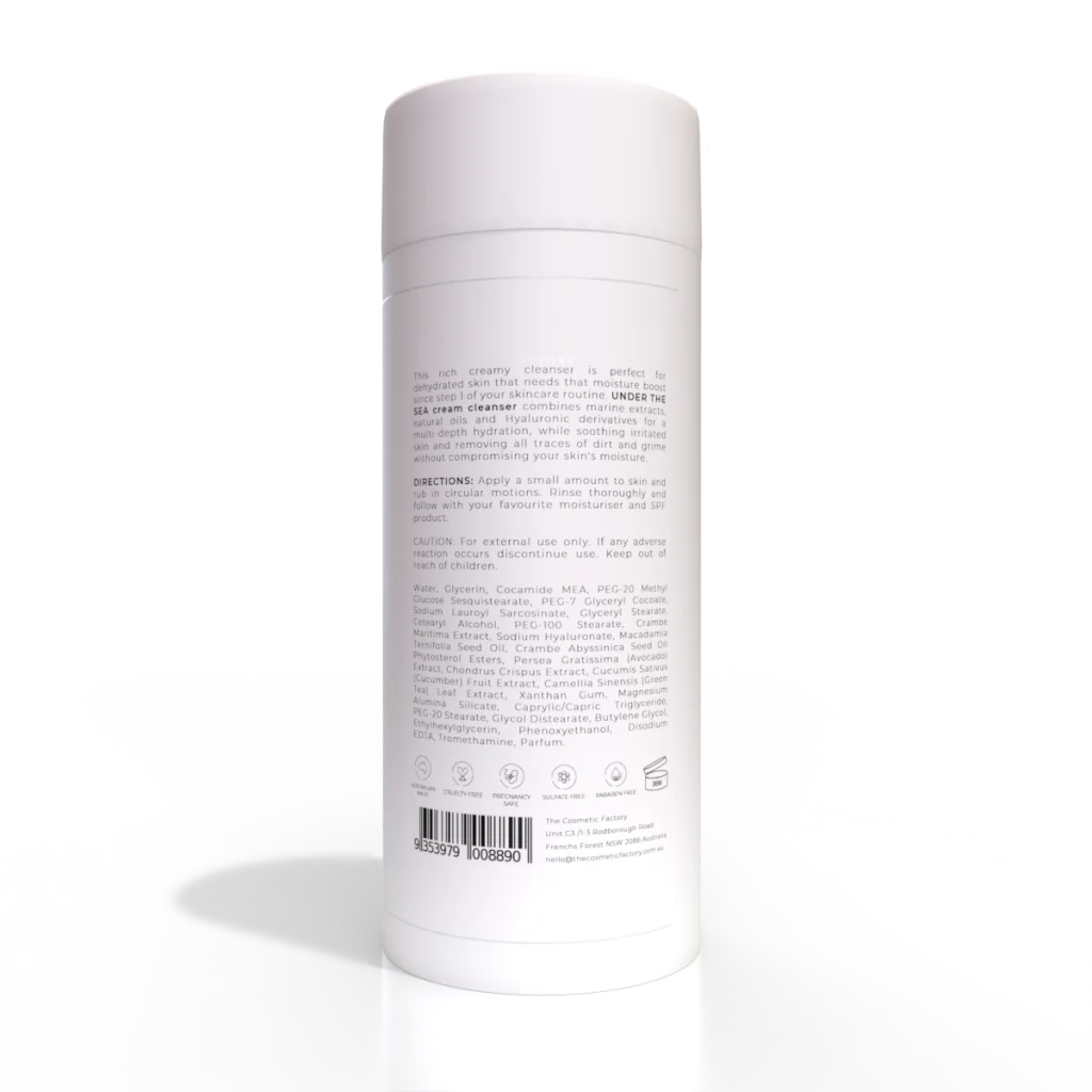 UNDER THE SEA CREAM CLEANSER | 200ML - Health & Beauty >