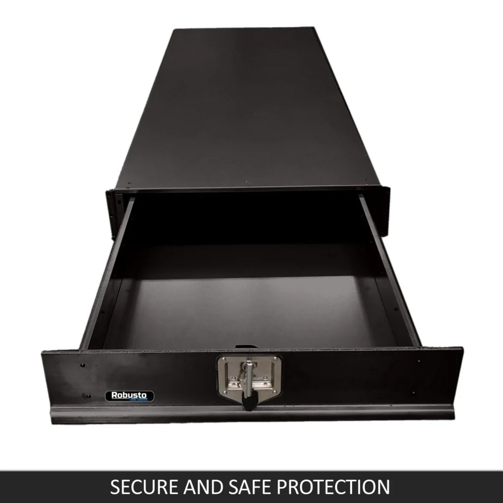 Under Tray Body Tool Box Trundle Drawer 1500mm Long UTE