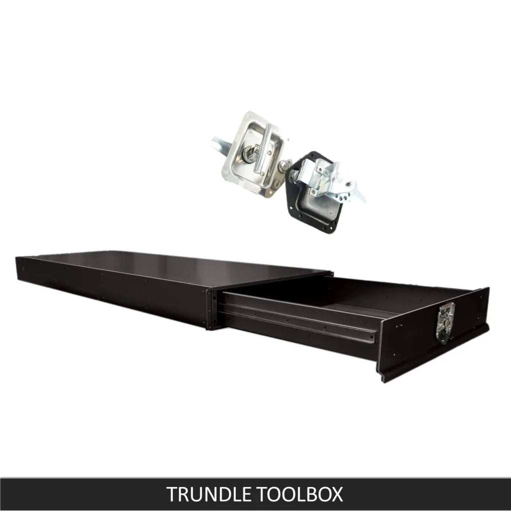 Under Tray Body Tool Box Trundle Drawer 1500mm Long UTE