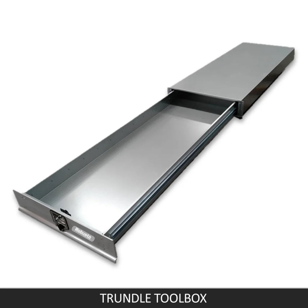 Under Tray Tool Box Trundle Drawer 1500mm UTE Drawer Dual