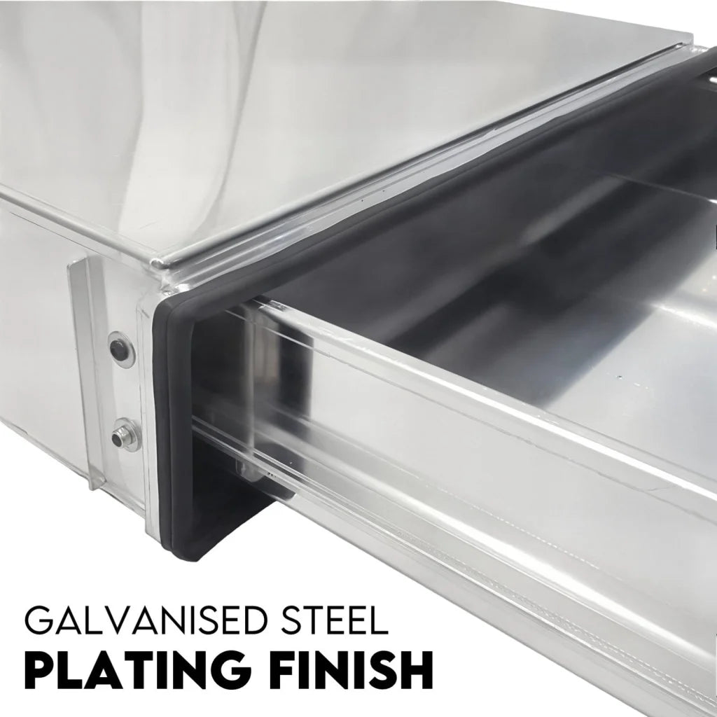 Under Tray Tool Box Trundle Drawer 1500mm UTE Drawer Dual