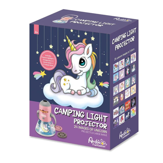 Unicorn Mini Night Light Camping Projector - Lantern Torch