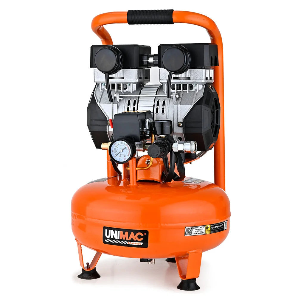 UNIMAC 15L Pancake Air Compressor 116PSI Portable Silent