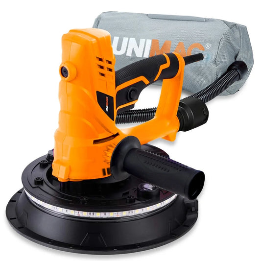 UNIMAC 180mm 850W Handheld Drywall Sander Electric Dry Wall