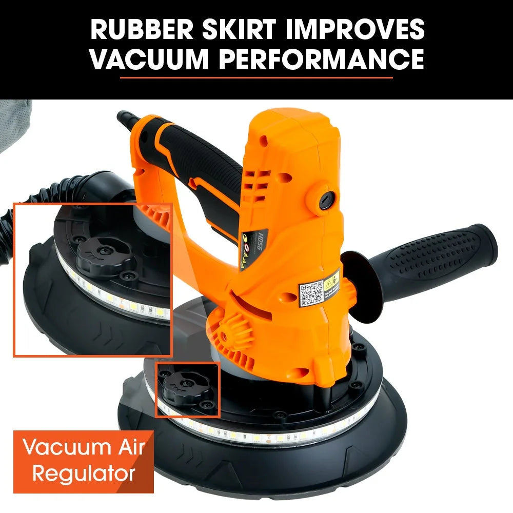UNIMAC 180mm 850W Handheld Drywall Sander Electric Dry Wall