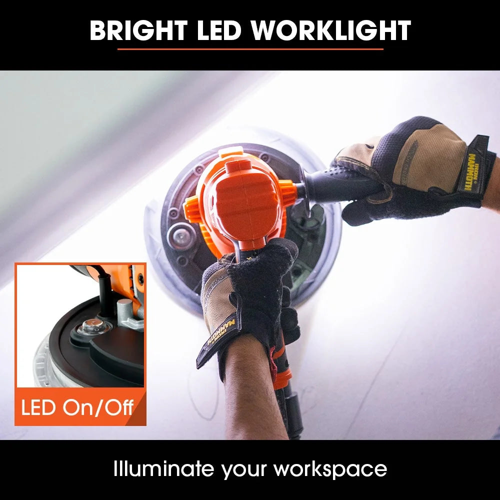 UNIMAC 180mm 850W Handheld Drywall Sander Electric Dry Wall