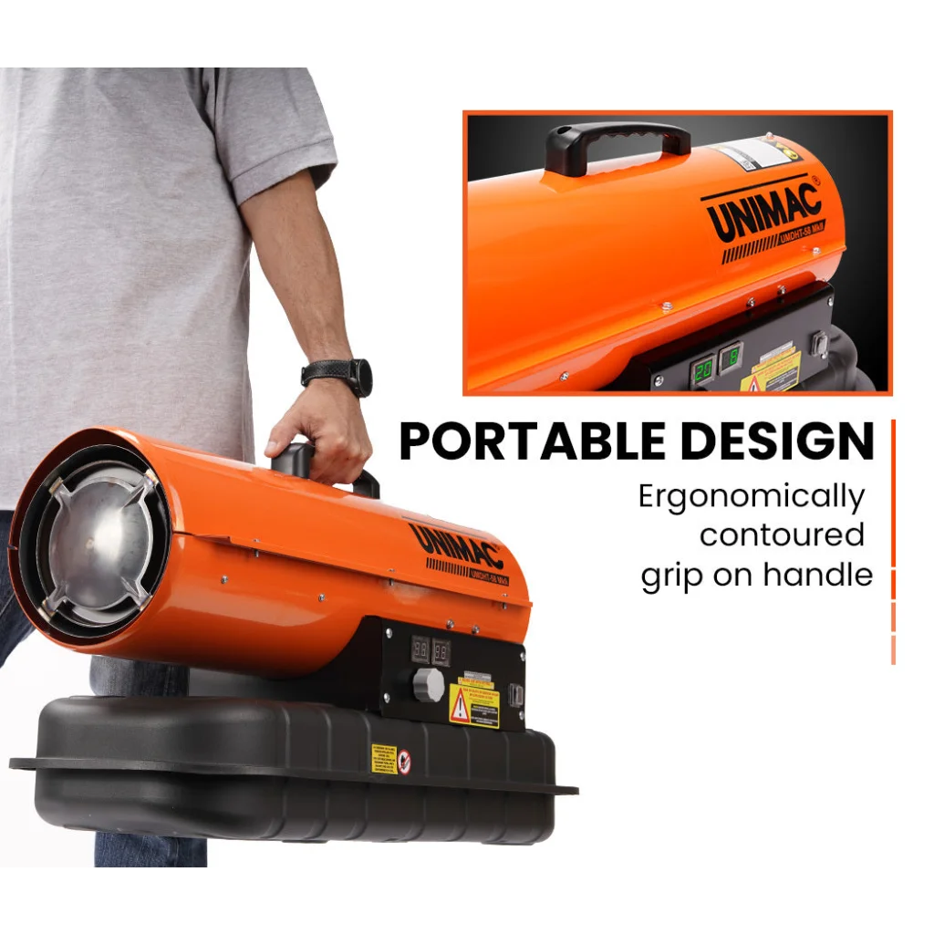 UNIMAC 20KW Portable Industrial Diesel Direct Forced Air