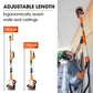 Unimac 225mm 750W Telescopic Long Reach Dry Wall Sander Kit