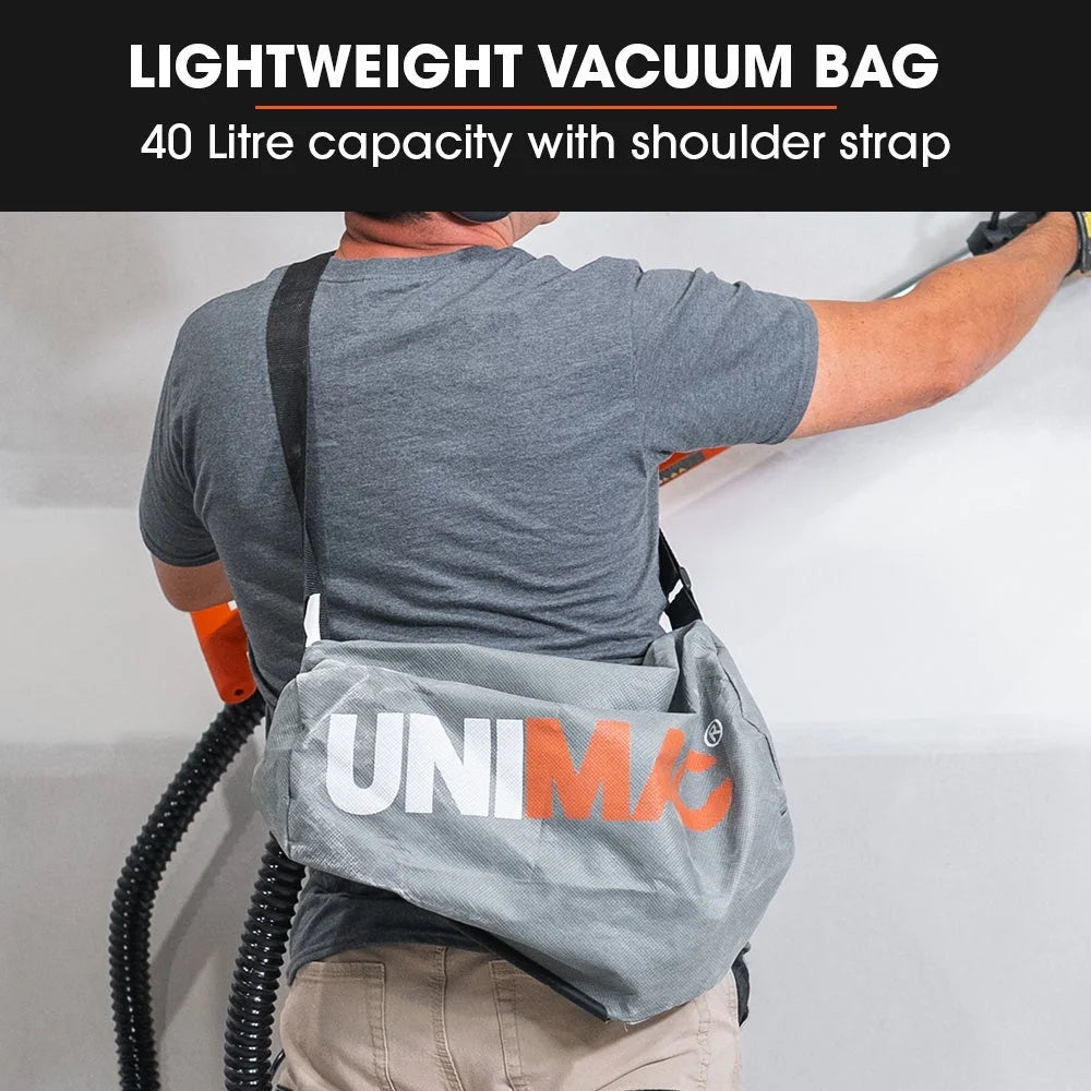 Unimac 225mm 750W Telescopic Long Reach Dry Wall Sander Kit