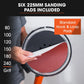 Unimac 225mm 750W Telescopic Long Reach Dry Wall Sander Kit
