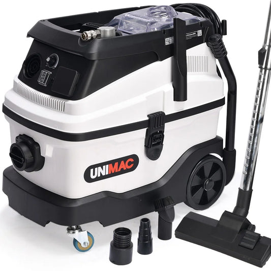 UNIMAC 30L Dust Extractor Wet & Dry Vacuum Cleaner 3 Stage