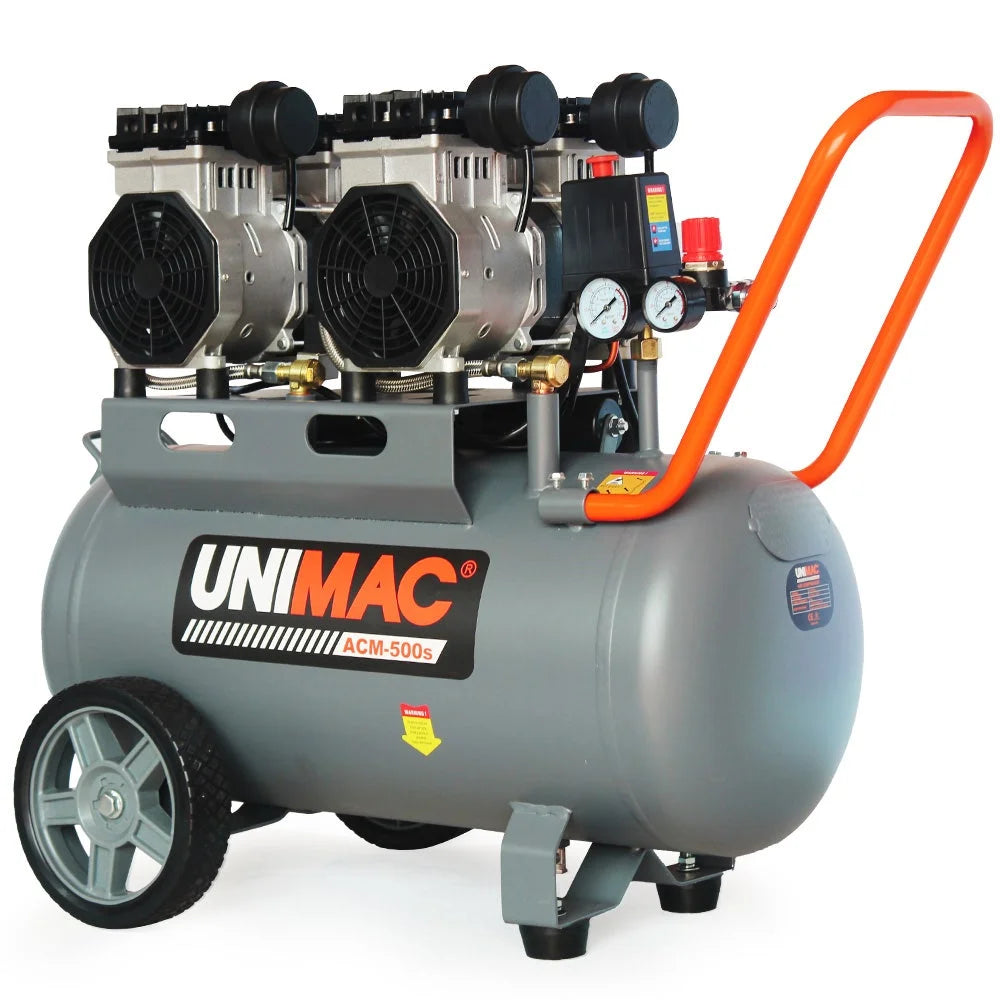 UNIMAC 50L 3.0HP Silent Oil-Free Electric Air Compressor