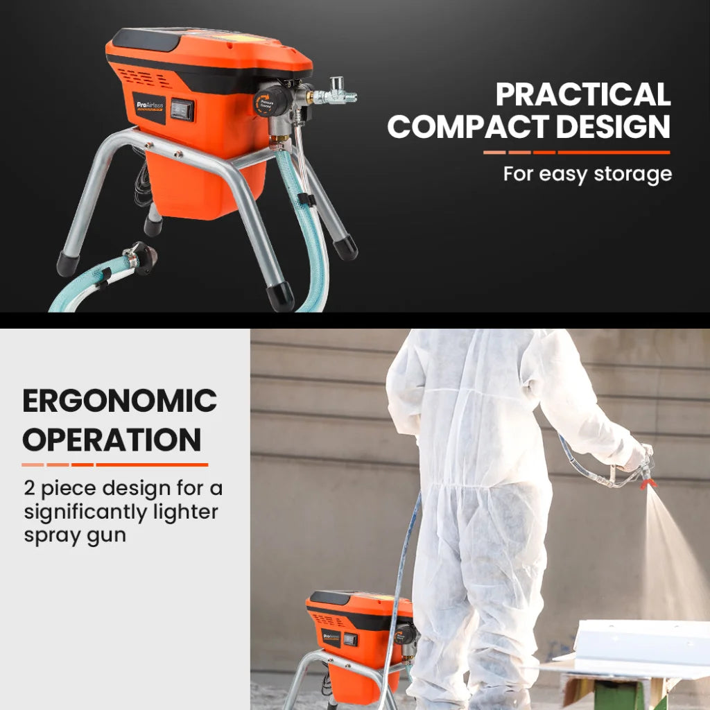Unimac 740W Electric Airless Paint Sprayer Portable High