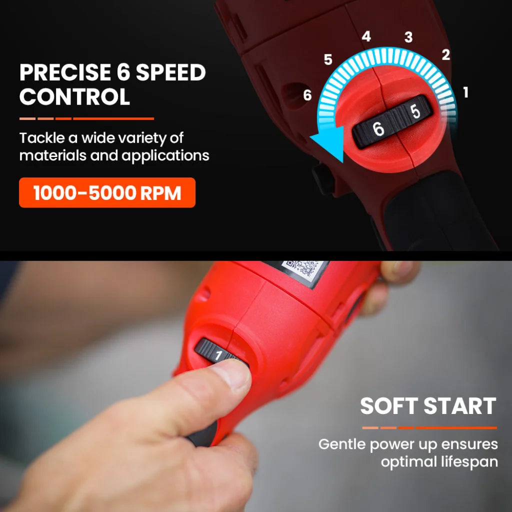 UNIMAC Electric Car Polisher Buffer Dual Action Orbital