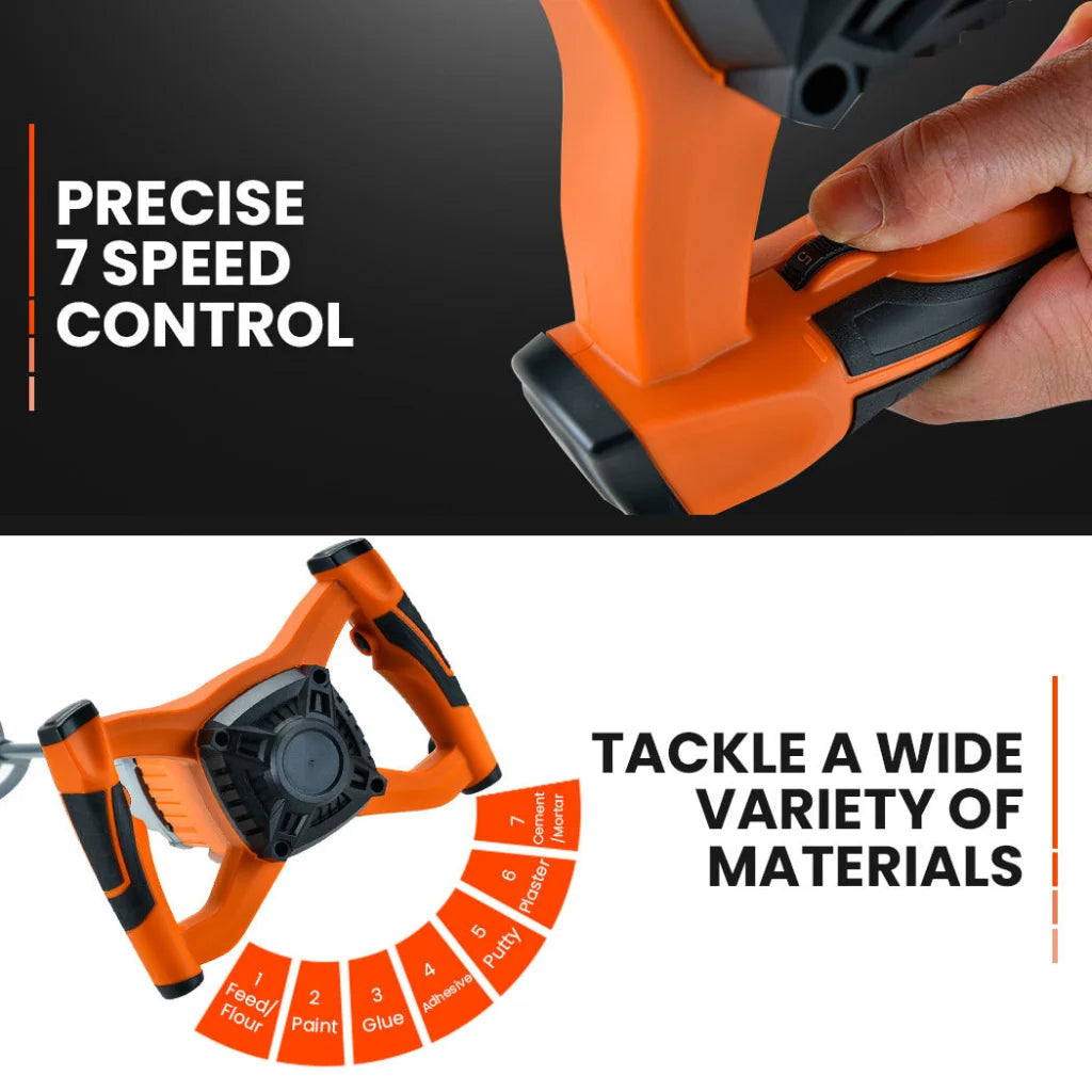 UNIMAC Mixer Stirrer Drywall Mortar Plaster Cement Render