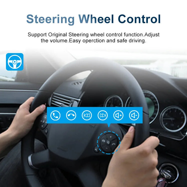 Universal 10-Inch Android Car Stereo GPS Navigator - QLED