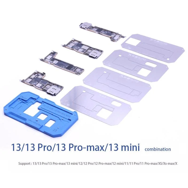 Universal 14-In-1 Motherboard Reballing Platform For Iphone X And 13 / 14 Pro Max-1915198062737887234