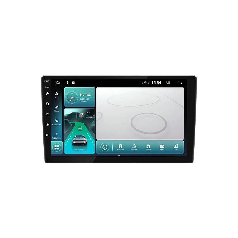 Universal 7-Inch Android Car Stereo GPS Navigator - QLED HD
