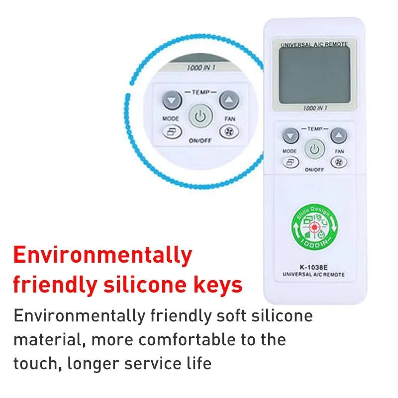 Universal A / C Remote Control - Compact And Versatile-1915197024903499781