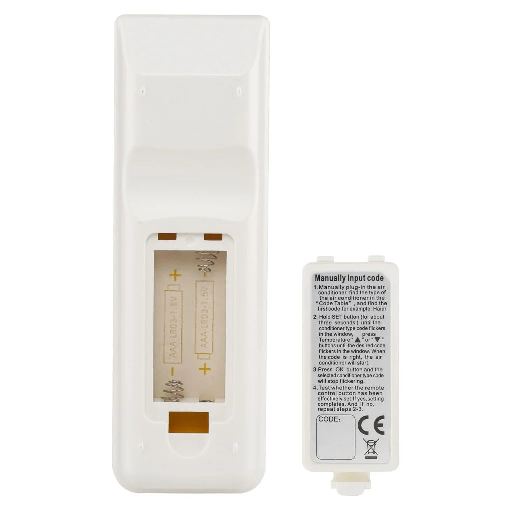 Universal A / C Remote Control - White K-9098E-1915197162677997570
