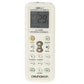 Universal A / C Remote Controller With Flashlight - 1000 Functions - White