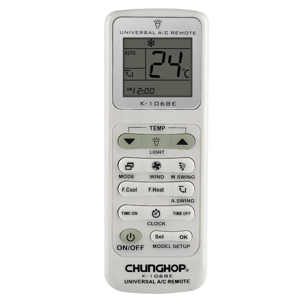 Universal Air Conditioner Remote Control - K-1068E-1915197701302128640