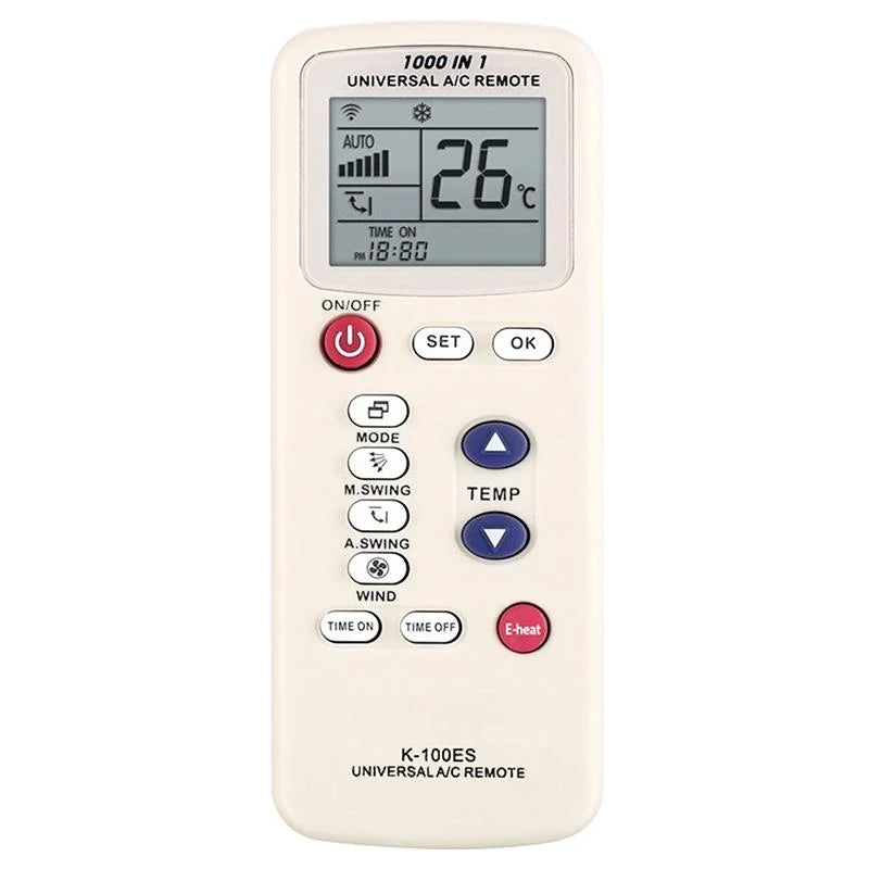 Universal Air Conditioner Remote - K-100Es-1915198391000895488