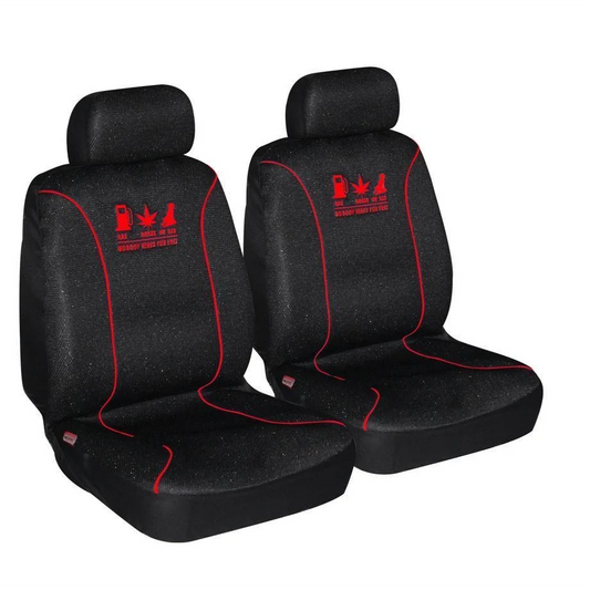 Universal Airbag Front Seat Cover 60/25 Nobody Rides