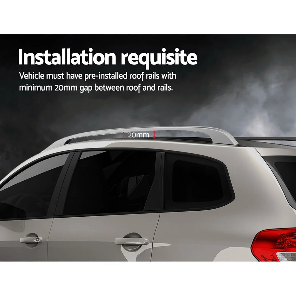 Universal Car Roof Rack 1240mm Upgraded Holder Cross Bars